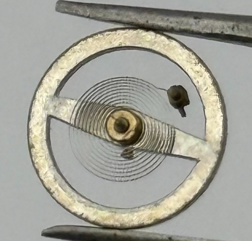 Roseba 50 Balance Wheel Complete And Spring 10½’’’ 2977 Watch Movement Parts NOS