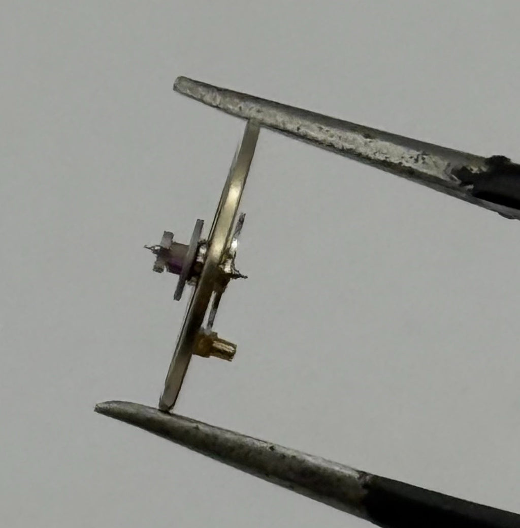 Amida 562 Balance Wheel Complete And Spring 8¾’’’ 4198 Watch Movement Parts NOS