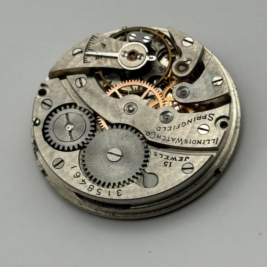 Illinois Grade 903 Watch Movement Model 2 American Antique 6/0s Parts Repair