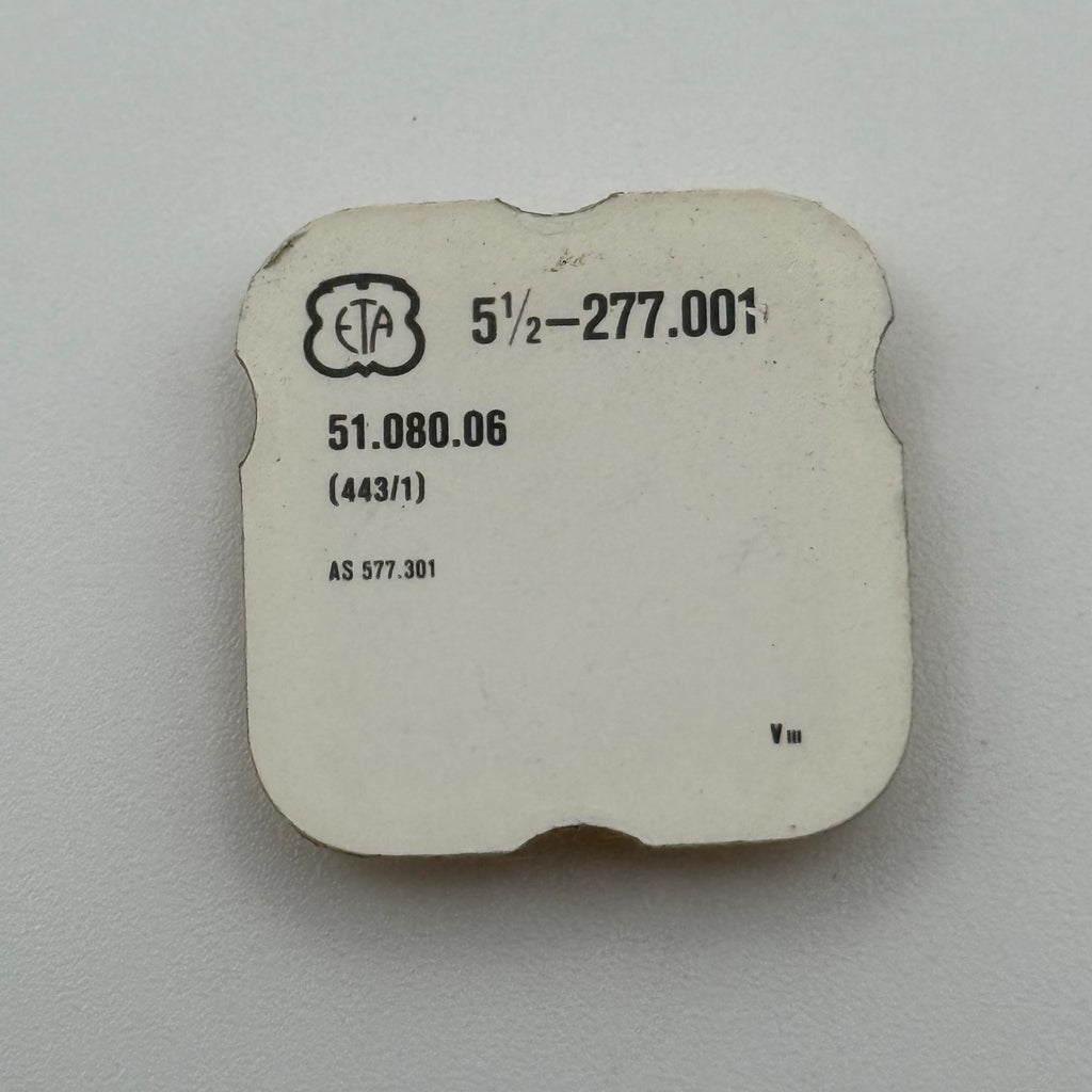ETA 277.001 Setting Lever - 5 1/2 - 443/1 - New Old Stock - Watch Parts