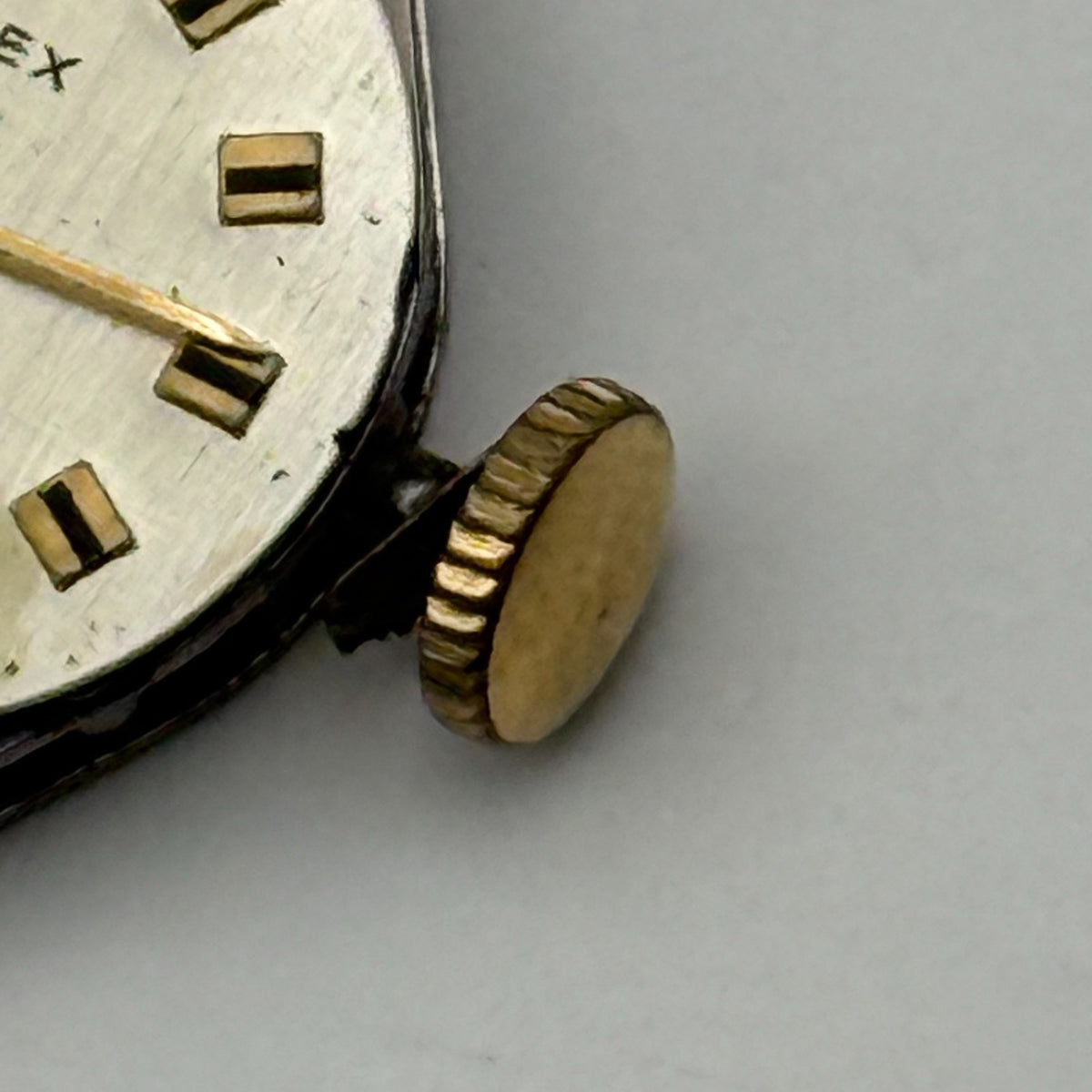 Timex 456 Watch Movement Great Britain Vintage Manual Wind Parts Repair 18mm