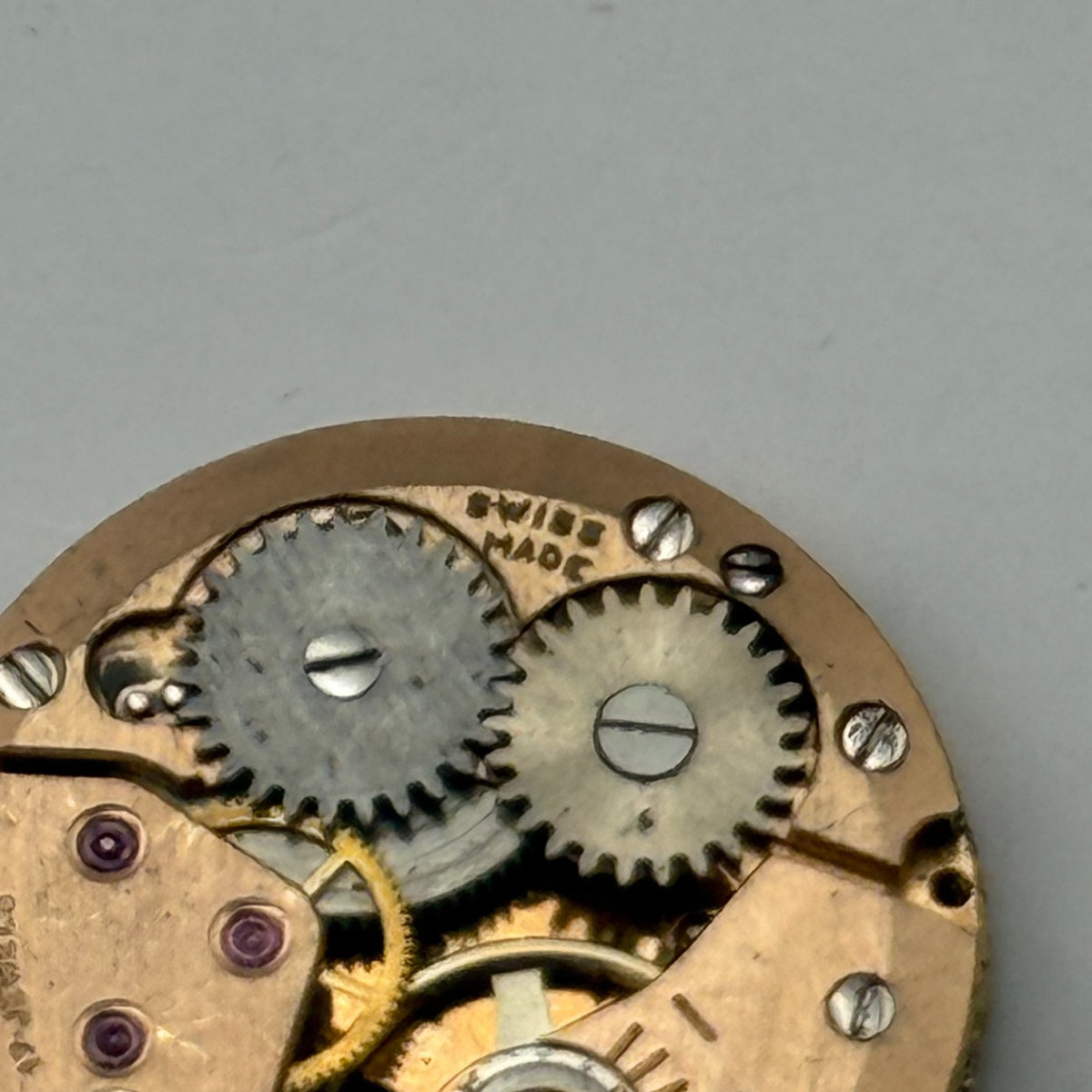 ETA 2510 Watch Movement Majex 17 Jewels Swiss Manual Wind Parts Repair 17.5mm
