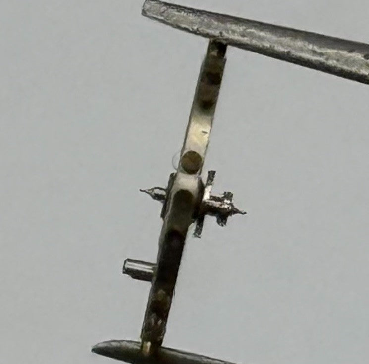 ETA 1301 Balance Wheel Complete And Spring 8¾’’’ 3391 Watch Movement Parts NOS