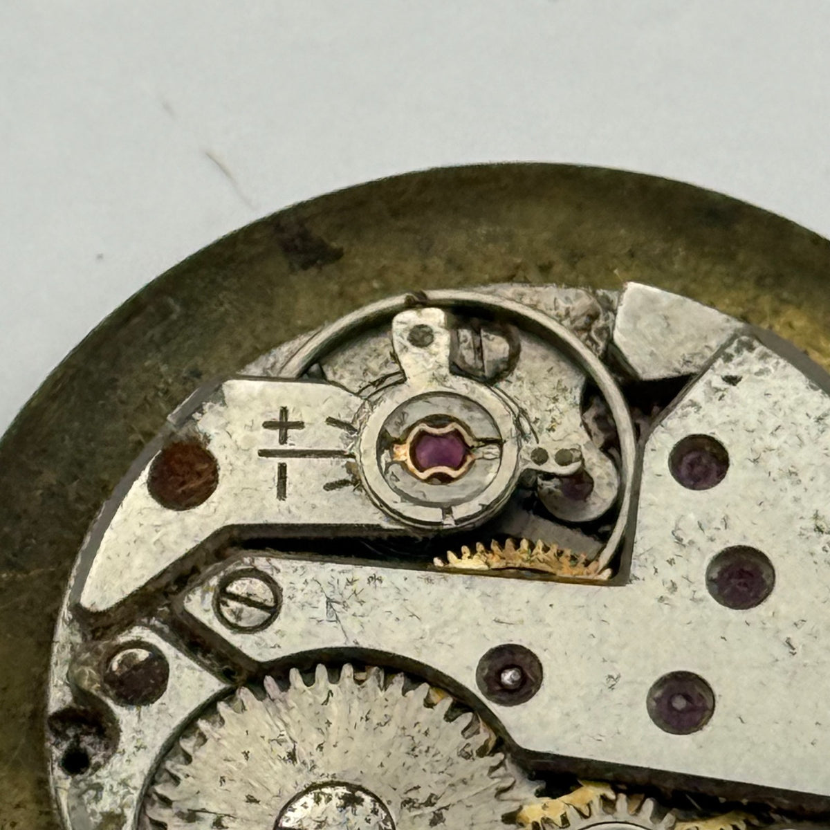 FHF 76 Watch Movement - Trident - For Parts / Repair - 23.5mm