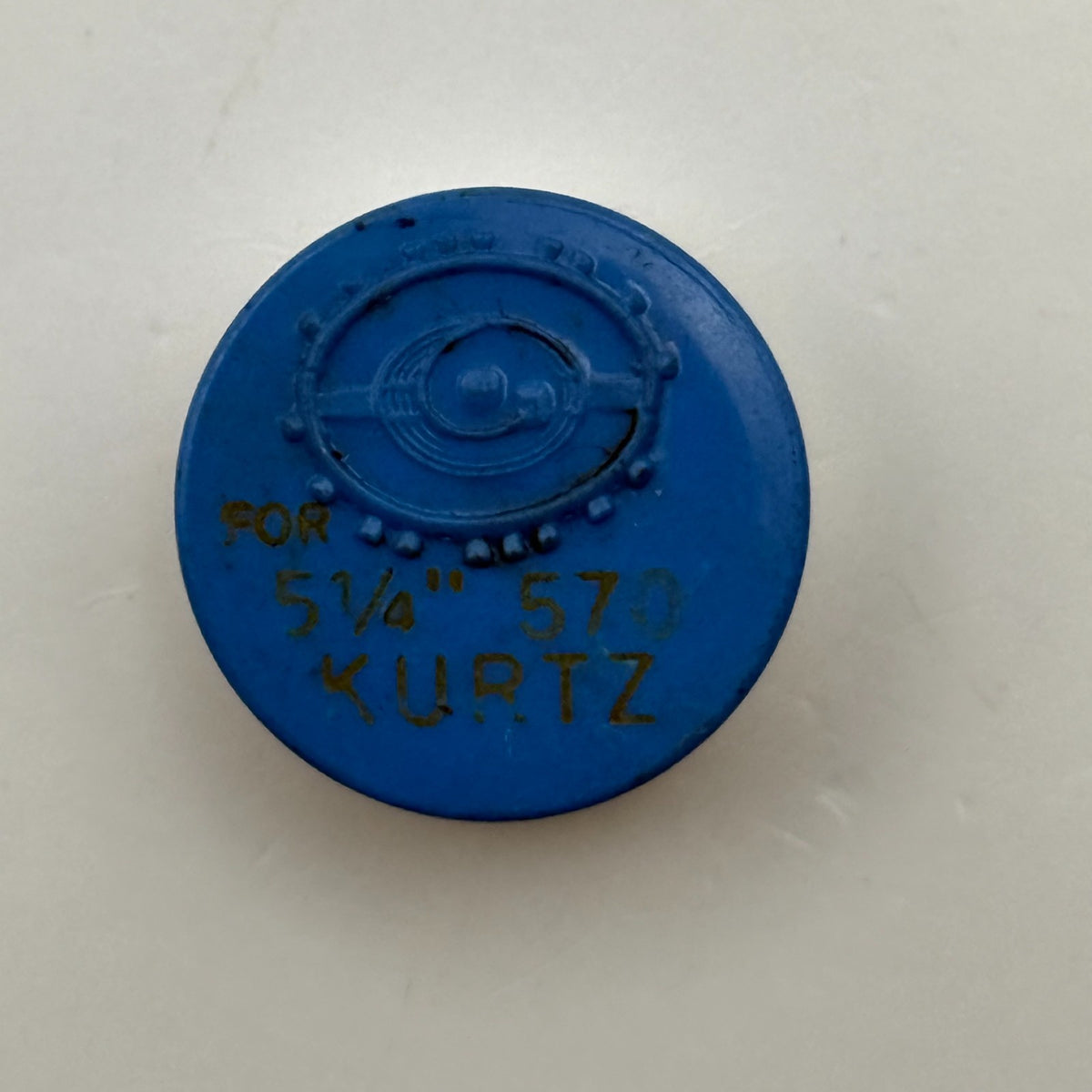 Kurtz 570 Balance Wheel Complete And Spring 5¼’’’ Watch Movement Parts NOS