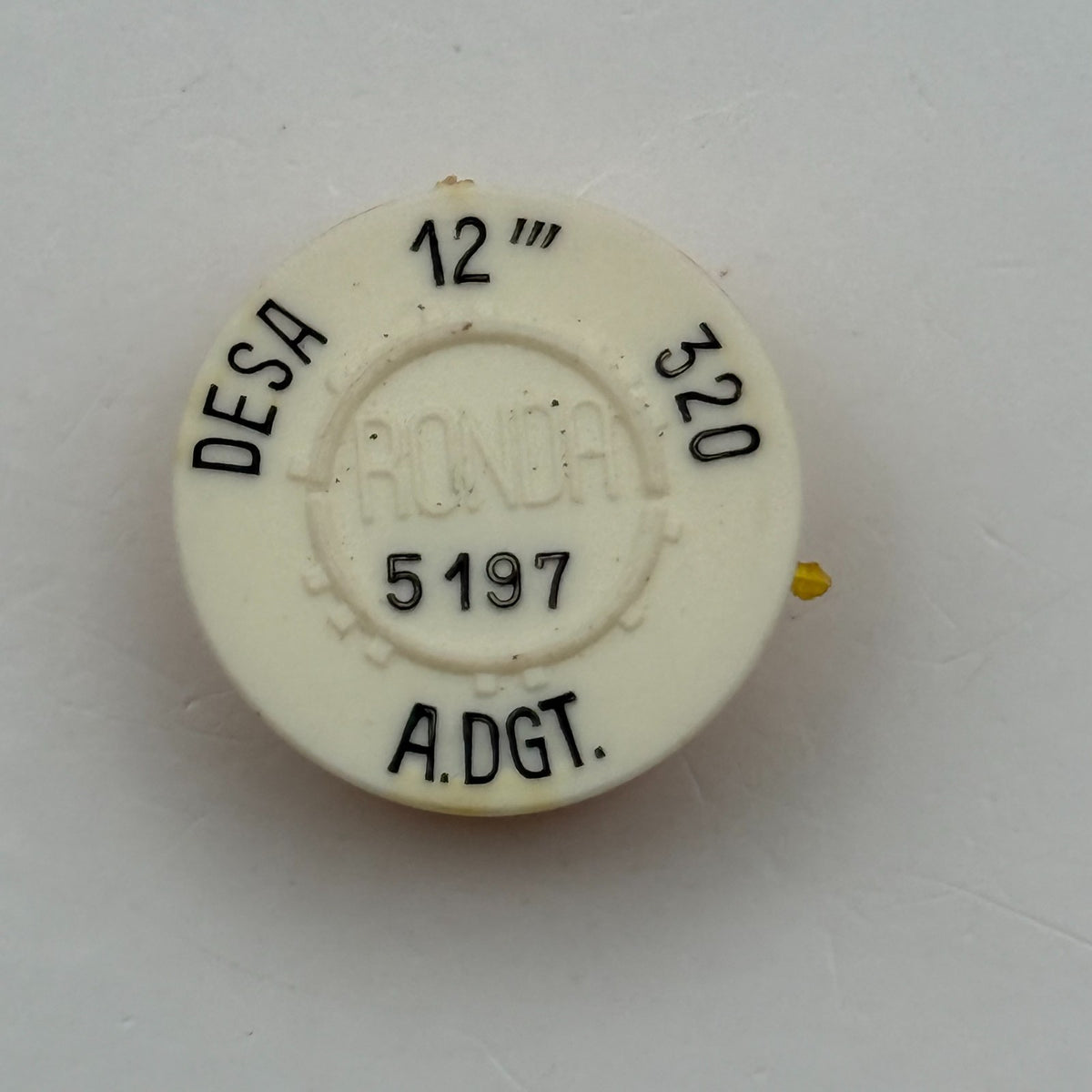 Desa 320 Balance Wheel Complete And Spring 12’’’ 5197 Watch Movement Parts NOS