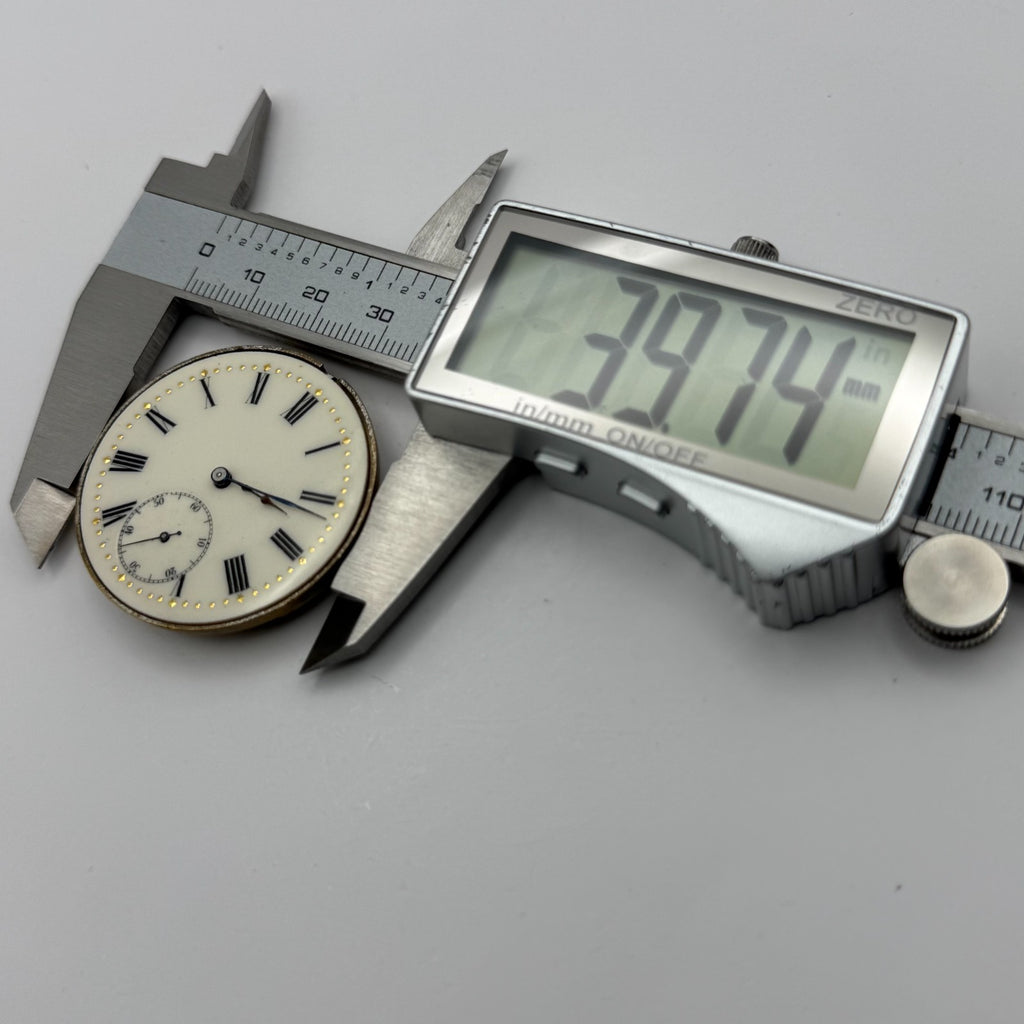 High Grade Pocket Watch Movement Running Hunter Antique Parts 36.2mm