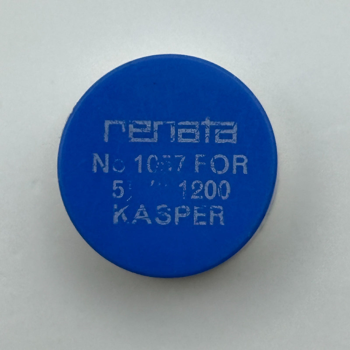 Kasper 1200 Balance Wheel Complete And Spring 5 1/4’’’ 1057 Watch Movement Parts