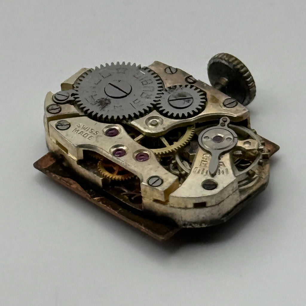 Lanco Langendorf 524 Watch Movement Running Ladies Swiss 15 Rubis Parts 12.7mm