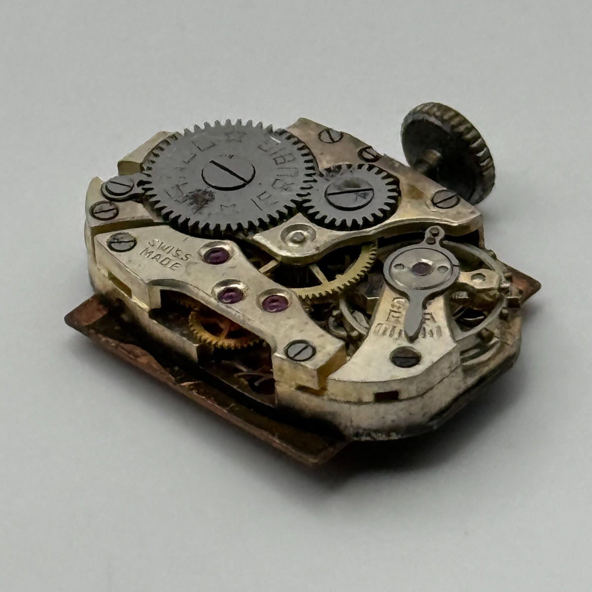 Lanco Langendorf 524 Watch Movement Running Ladies Swiss 15 Rubis Parts 12.7mm