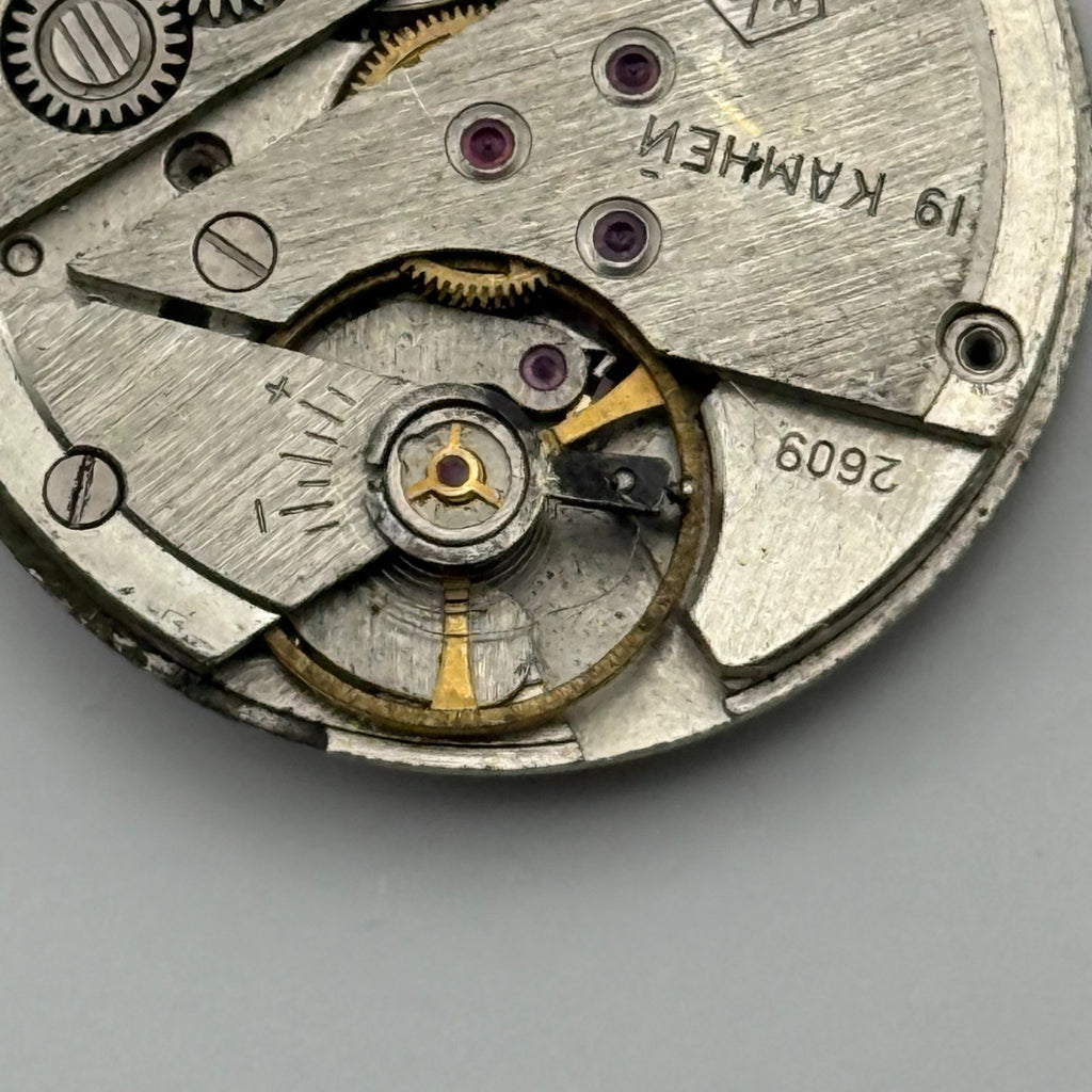 Poljot 2609 Watch Movement Soviet 17 Jewels Manual Wind Parts Repair 26.5mm