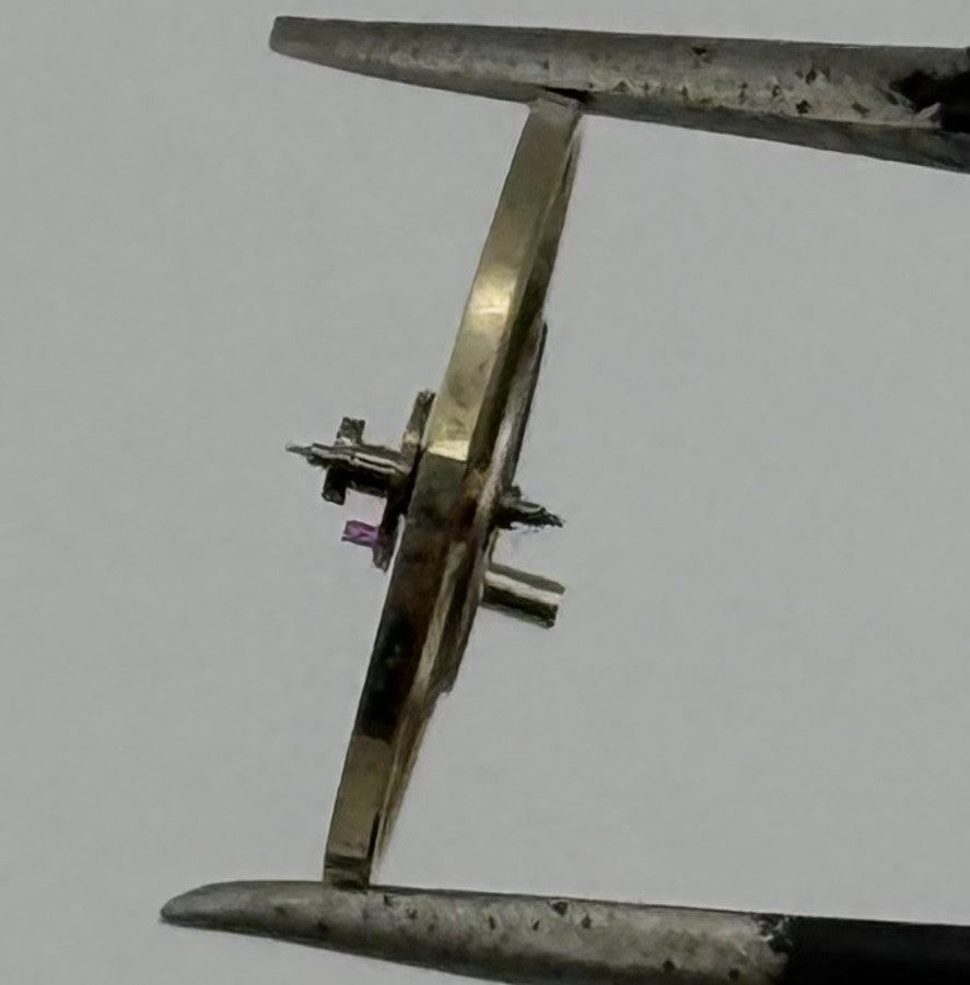 VC 233/60 Balance Wheel Complete And Spring Renata 1543 Watch Movement Parts NOS