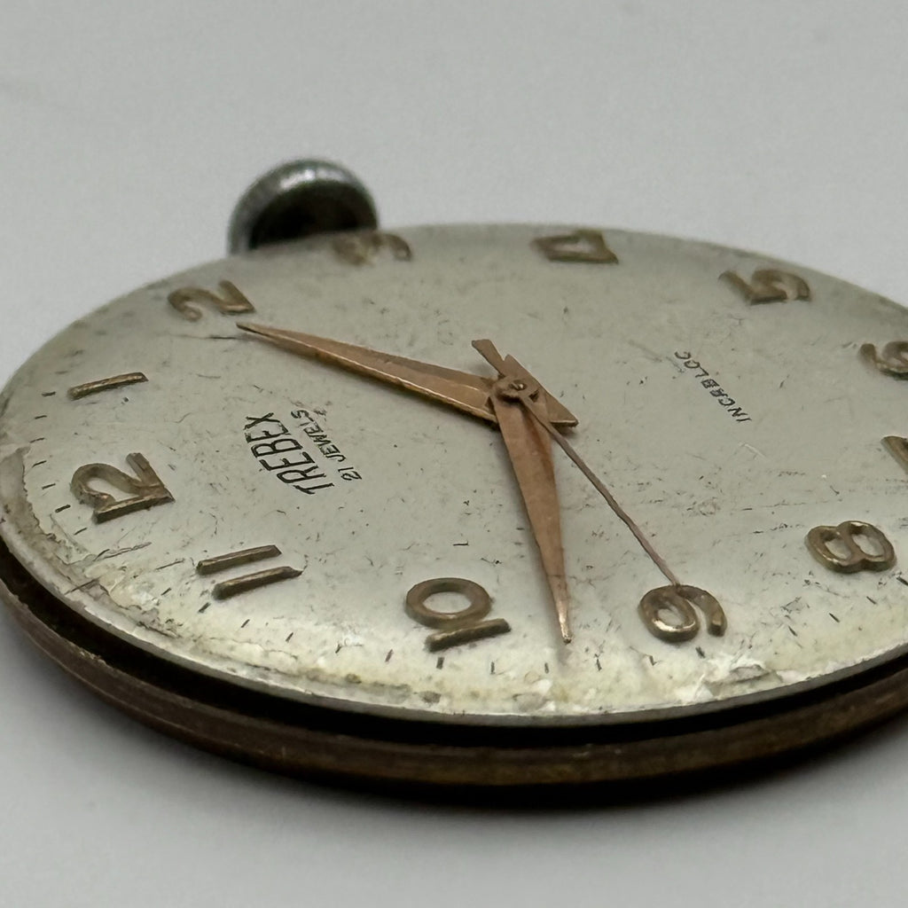 AS 1538 1539 Watch Movement A. Schild 1538 1539 Trebex 15 Jewels Parts 32.5mm