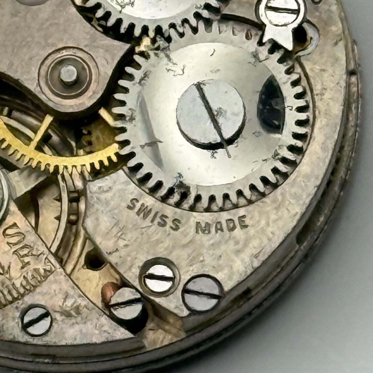 Unidentified ETA? Watch Movement 15 Jewels Swiss Manual Wind Parts Repair 23.2mm