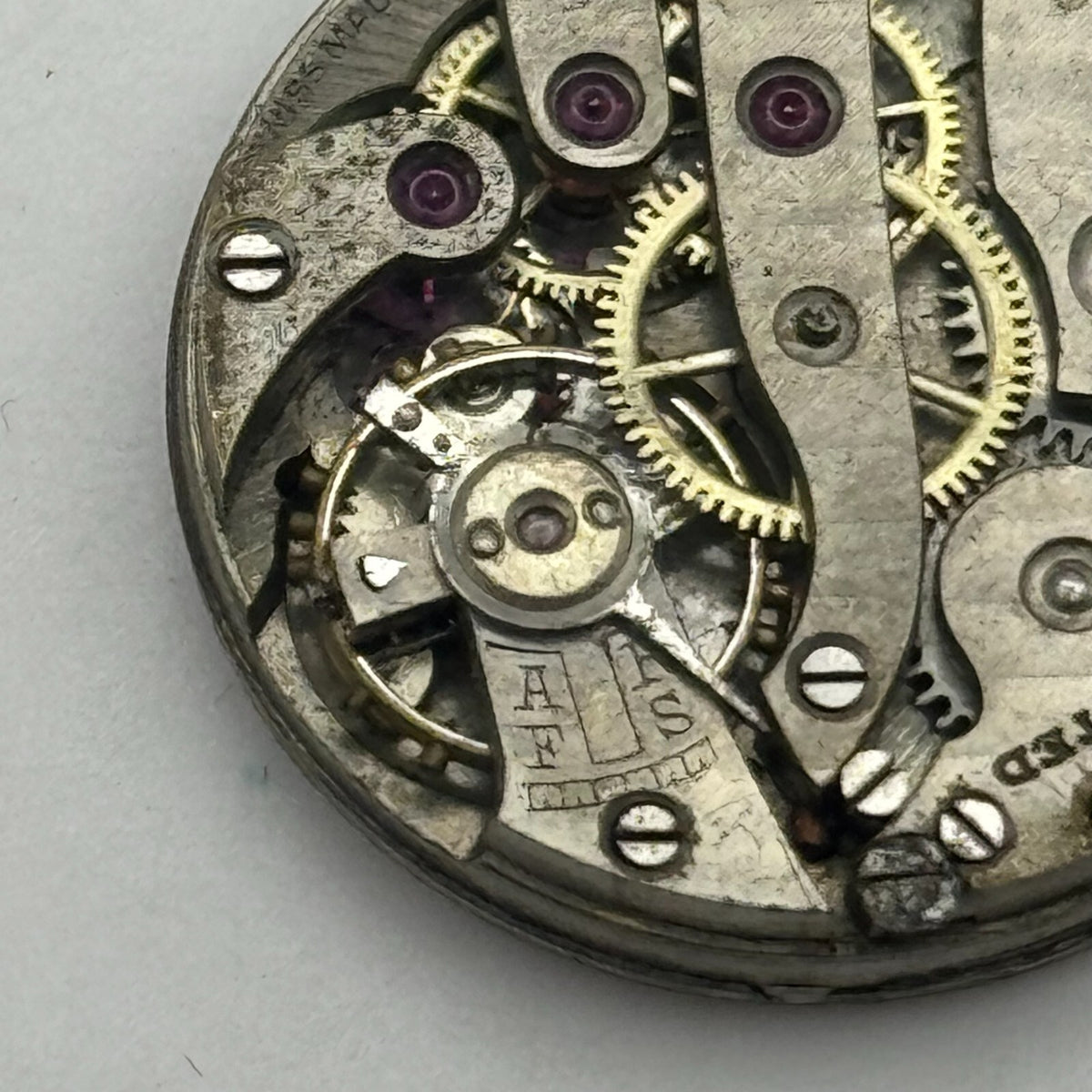 Unidentified High Grade Manual Wind Watch Movement - For Parts / Repair - 23.5mm