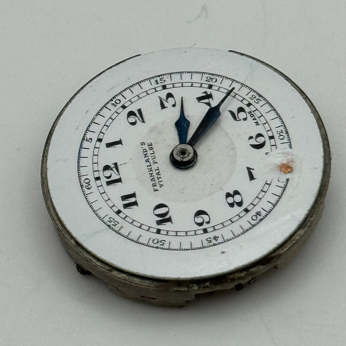 Franklands Vital Pulse Watch Movement 60 Second Dial Manual Wind 22mm 