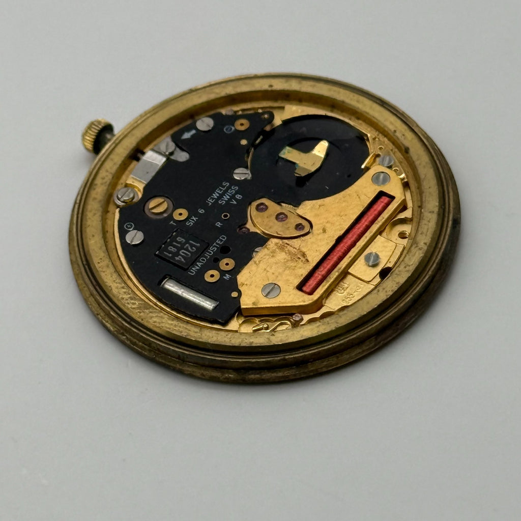 ETA-ESA 255.431 Watch Movement UNTESTED Quartz Mappin & Webb 6J Parts 23.6mm