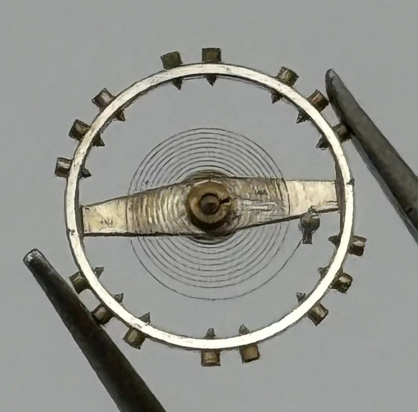 Pierce 861 Balance Wheel Complete And Spring 8¾’’’ 284 Watch Movement Parts NOS