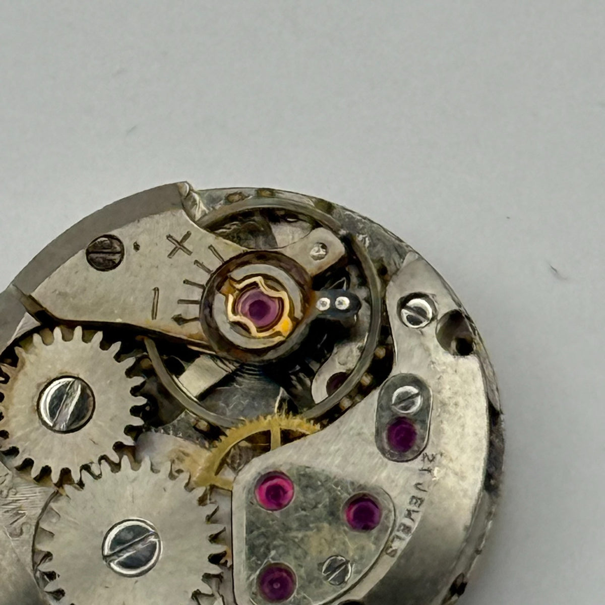 ETA 2360 Watch Movement Running Verity Swiss 21 Jewels Manual Wind Parts 15.5mm