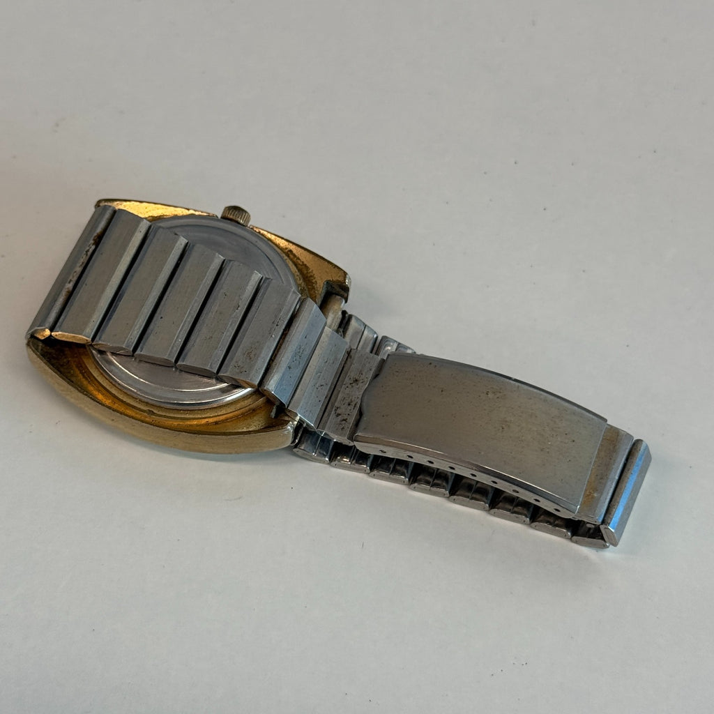 Seth Thomas Quartzmatic Watch - Rare Vintage Digital - Running To Restore - 38mm