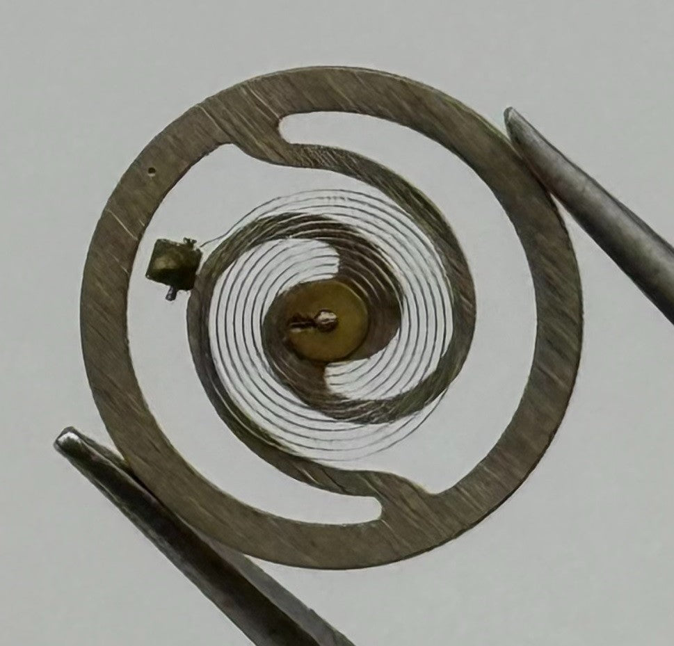 RL 7013 Balance Wheel Complete And Spring 10½’’’ 4884 Watch Movement Parts NOS