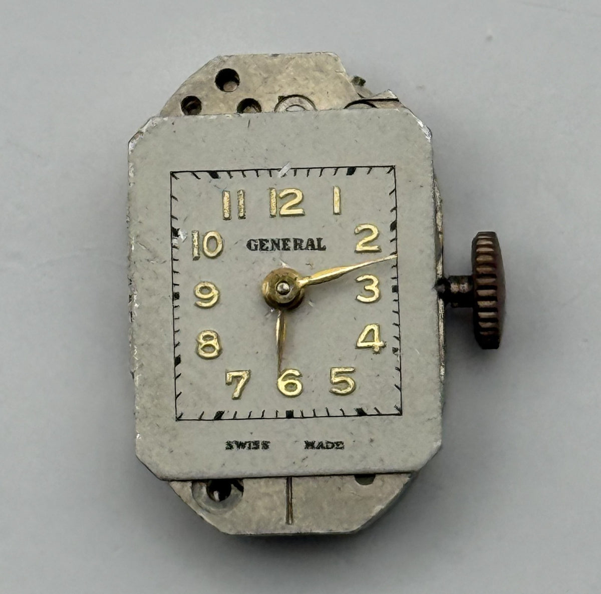 Helvetia 106 Watch Movement General 15J Swiss Manual Wind Parts Repair 12.5mm