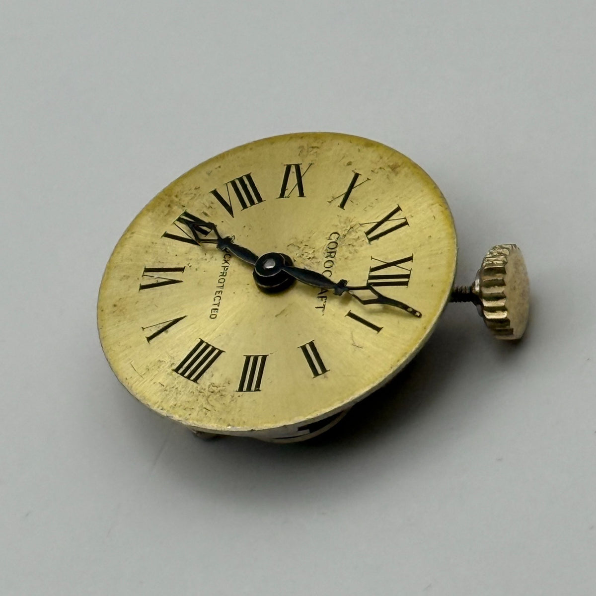 Ronda 5001 Watch Movement Corocraft 1Jewel Swiss Manual Wind Parts Repair 15.2mm