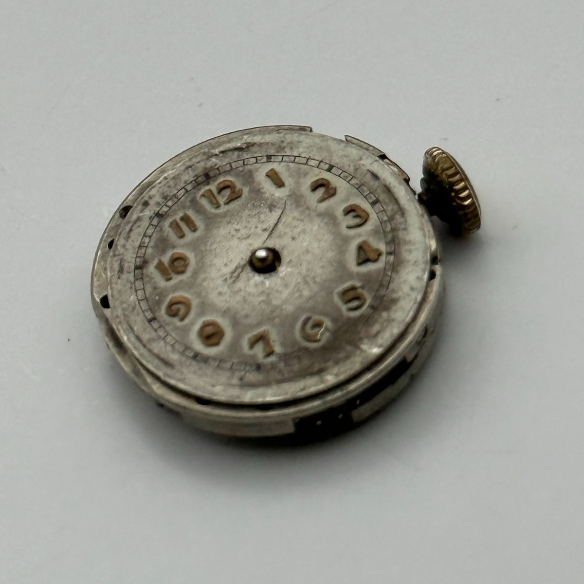 Peseux 150 Watch Movement 15 Jewels Swiss Manual Wind Parts Repair 17.4mm