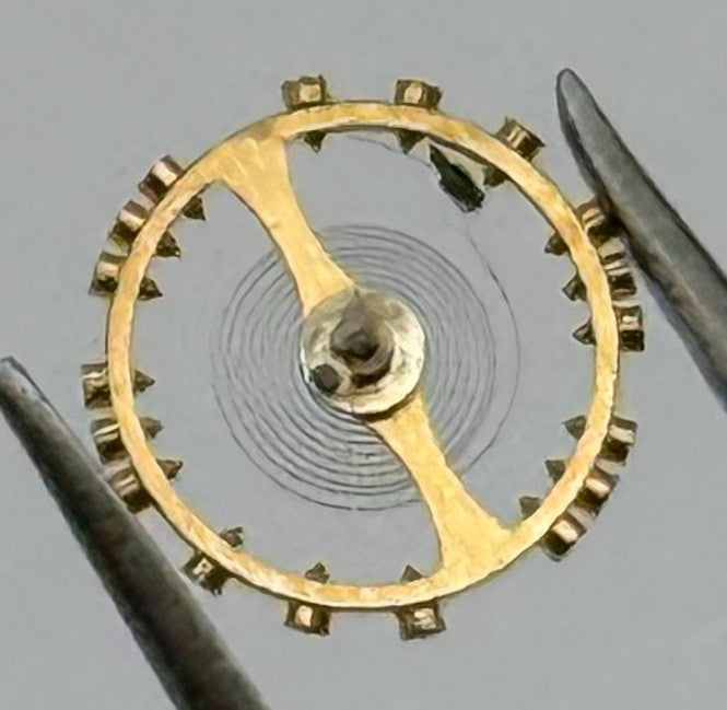 AS 976 1012 Balance Wheel Complete And Spring Renata 29 Watch Movement Parts NOS