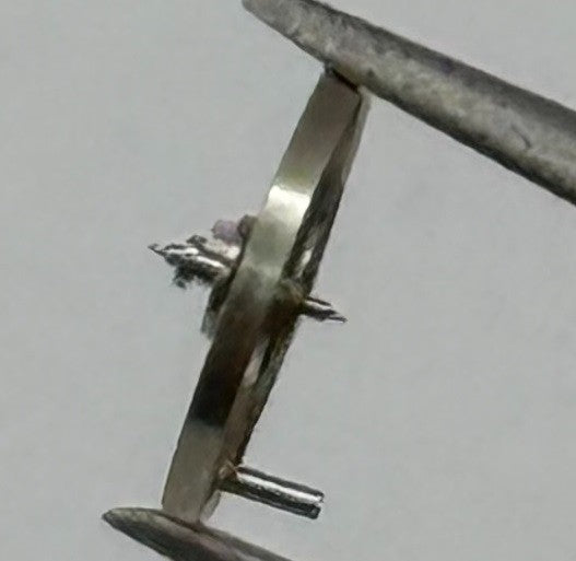 FEF 6620 Balance Wheel Complete And Spring 5½’’’ 1449 M Watch Movement Parts NOS