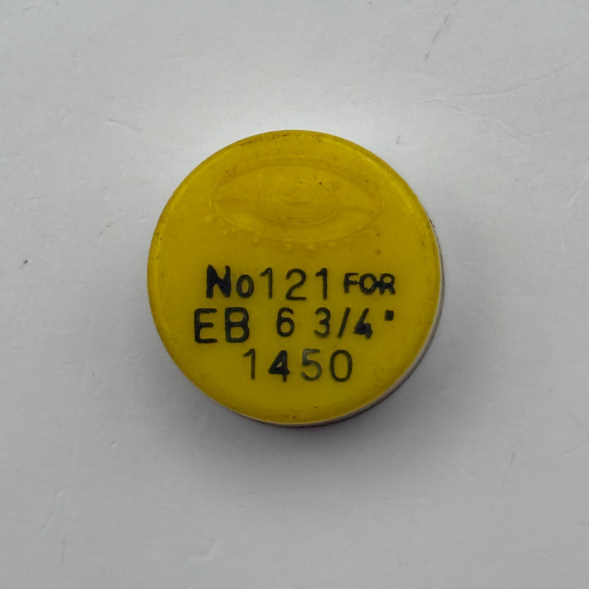 EB 1450 Balance Wheel Complete And Spring 6¾’’’ 121 Watch Movement Parts NOS