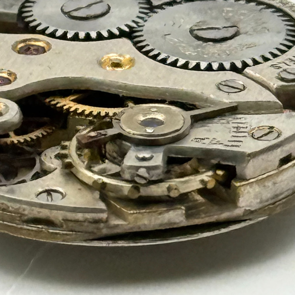 Peseux 60 Watch Movement Rotary 15 Jewels Swiss Manual Wind Parts Repair 18.6mm