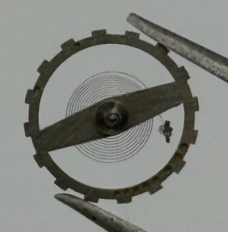 EB 1333 Balance Wheel Complete And Spring 8¾’’’ 118 Watch Movement Parts NOS