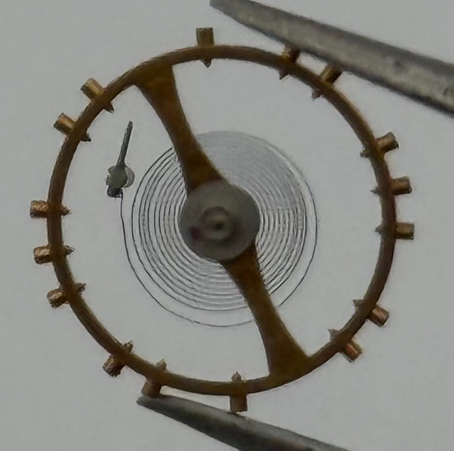 AS 1525 Balance Wheel Complete And Spring Renata 952 M Watch Movement Parts NOS