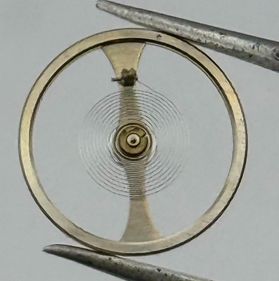Oris 391 Balance Wheel Complete And Spring 11½’’’ 4381 Watch Movement Parts NOS