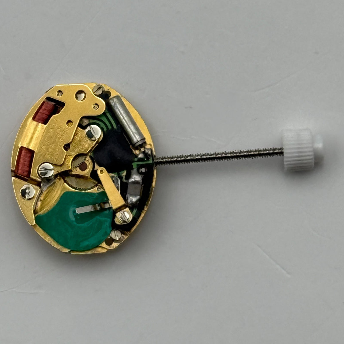 ISA 257 Watch Movement Quartz 2 Jewels Swiss Untested Parts Repair Spares 13mm