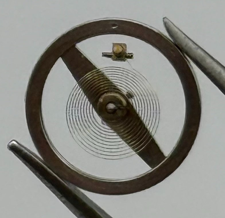 BFG 910 Balance Wheel Complete And Spring 8¾’’’ 4415 Watch Movement Parts NOS