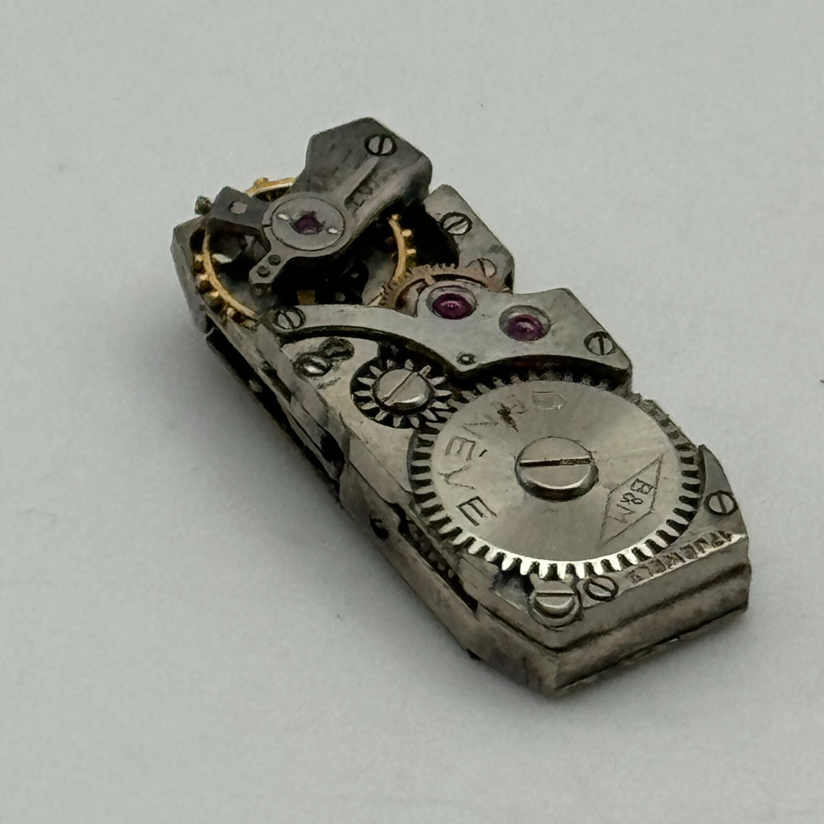 FHF Watch Movement Baume Mercier B&M Ladies Manual Wind Swiss Vintage Parts 9mm 