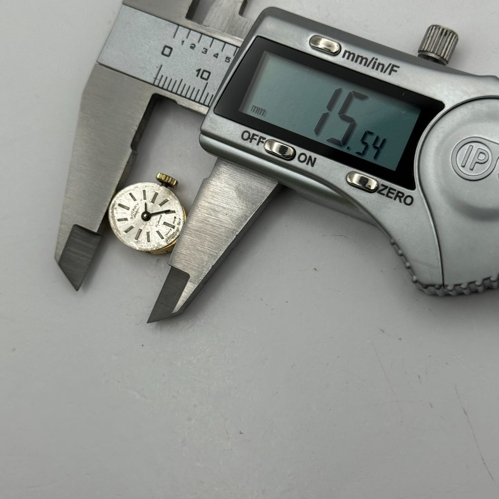 AS 1777 Watch Movement A. Schild Rotary Swiss 21 Jewels Manual Wind Parts 12.4mm