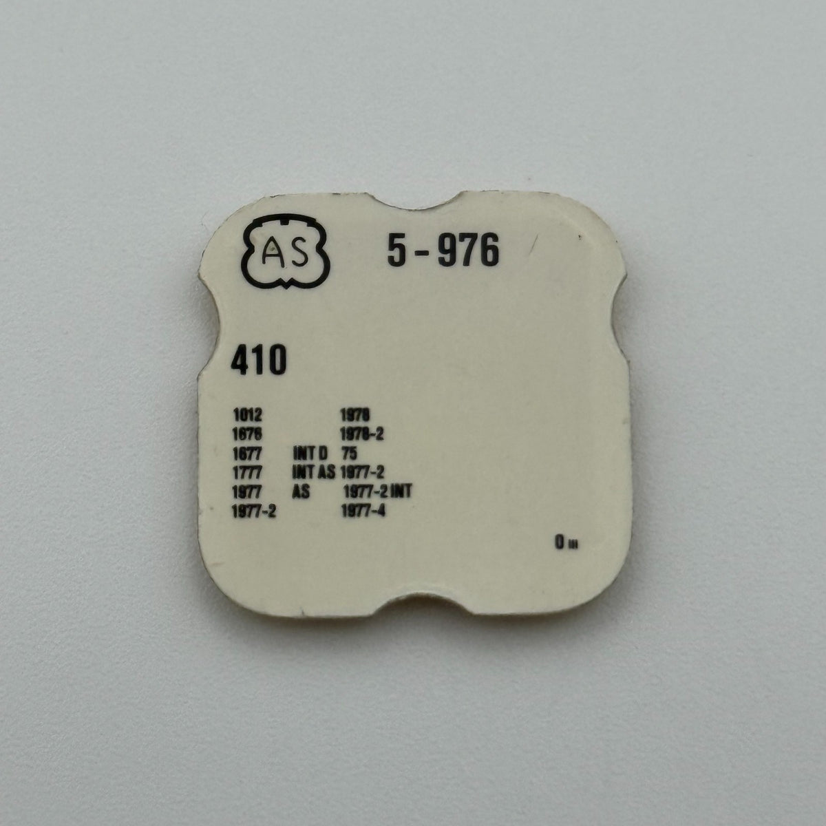 AS 976 Winding Pinion - 5 - 410 - New Old Stock - Watch Parts