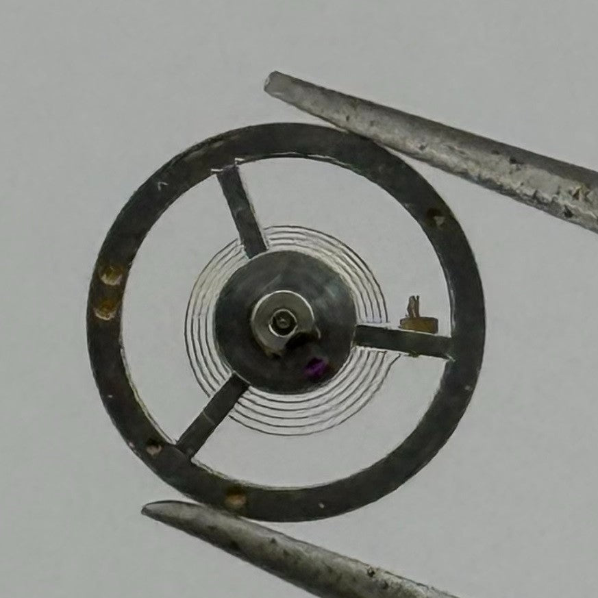 BFG 34 Balance Wheel Complete And Spring 10½’’’ 322 Watch Movement Parts NOS