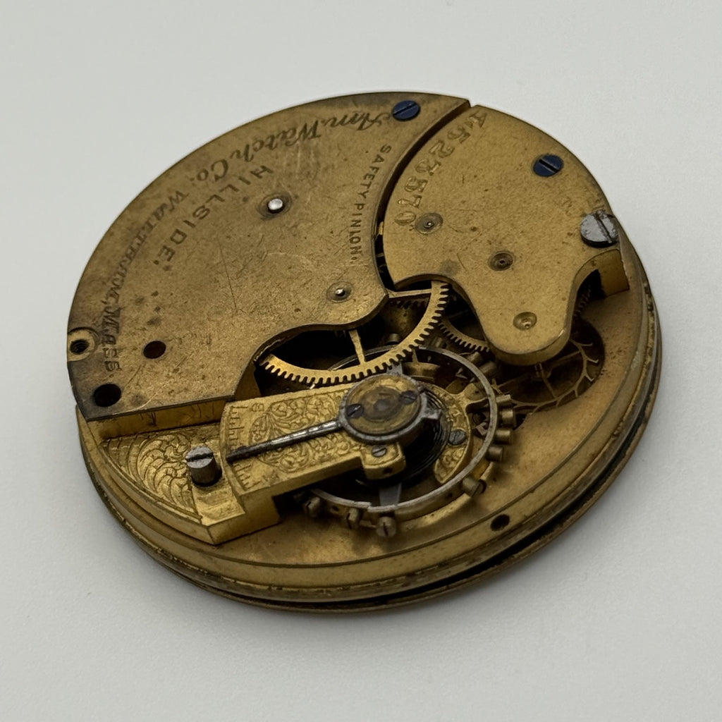 Waltham Hillside Watch Movement Model 1884 7J American Antique 14s Parts Repair