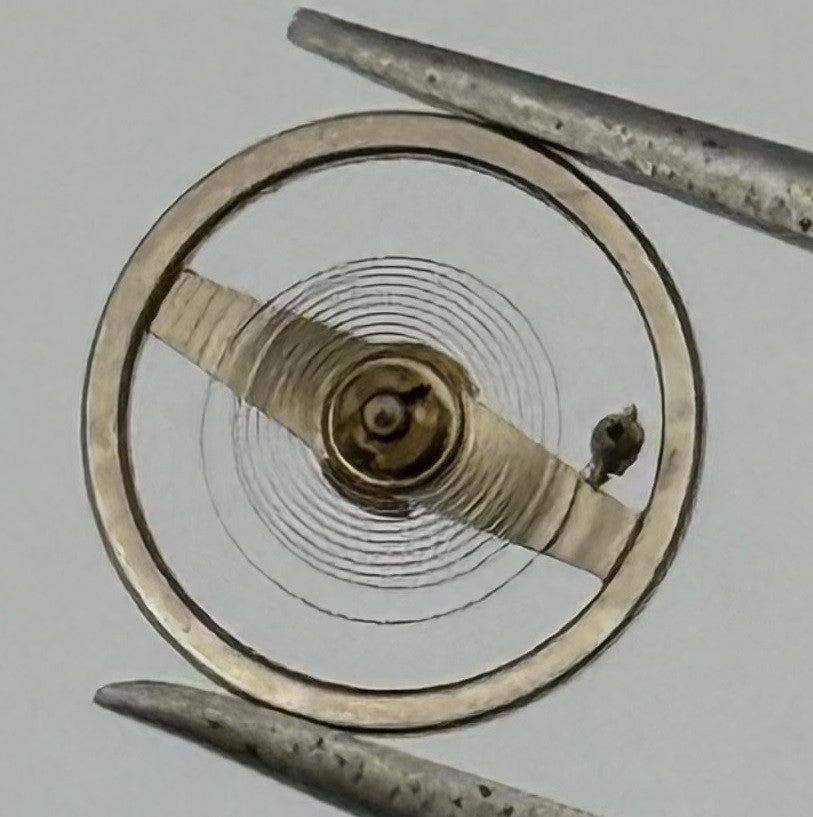 Smith LY Balance Wheel Complete And Spring 8¾’’’ 1246 Watch Movement Parts NOS