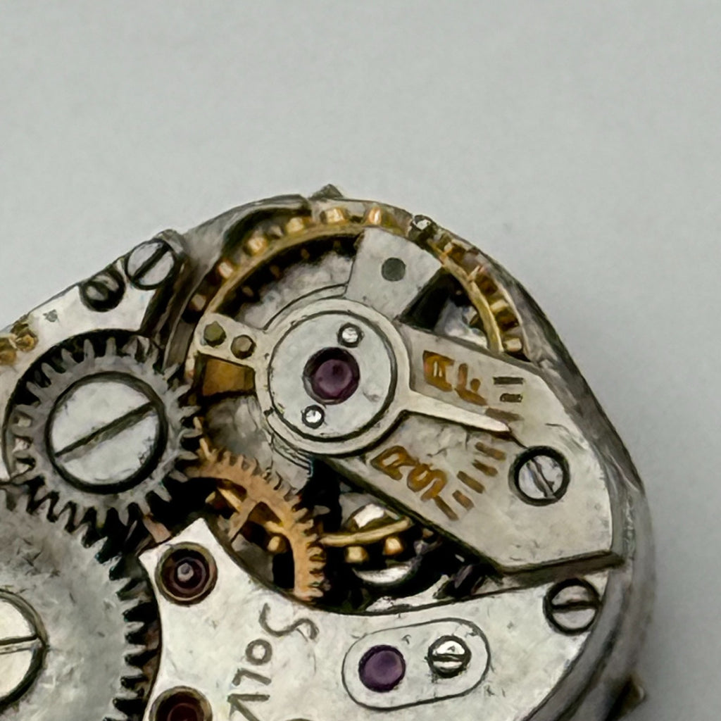 Solvil Watch Movement Paul Didisheim 17J Swiss Manual Wind Parts Repair 12.1mm
