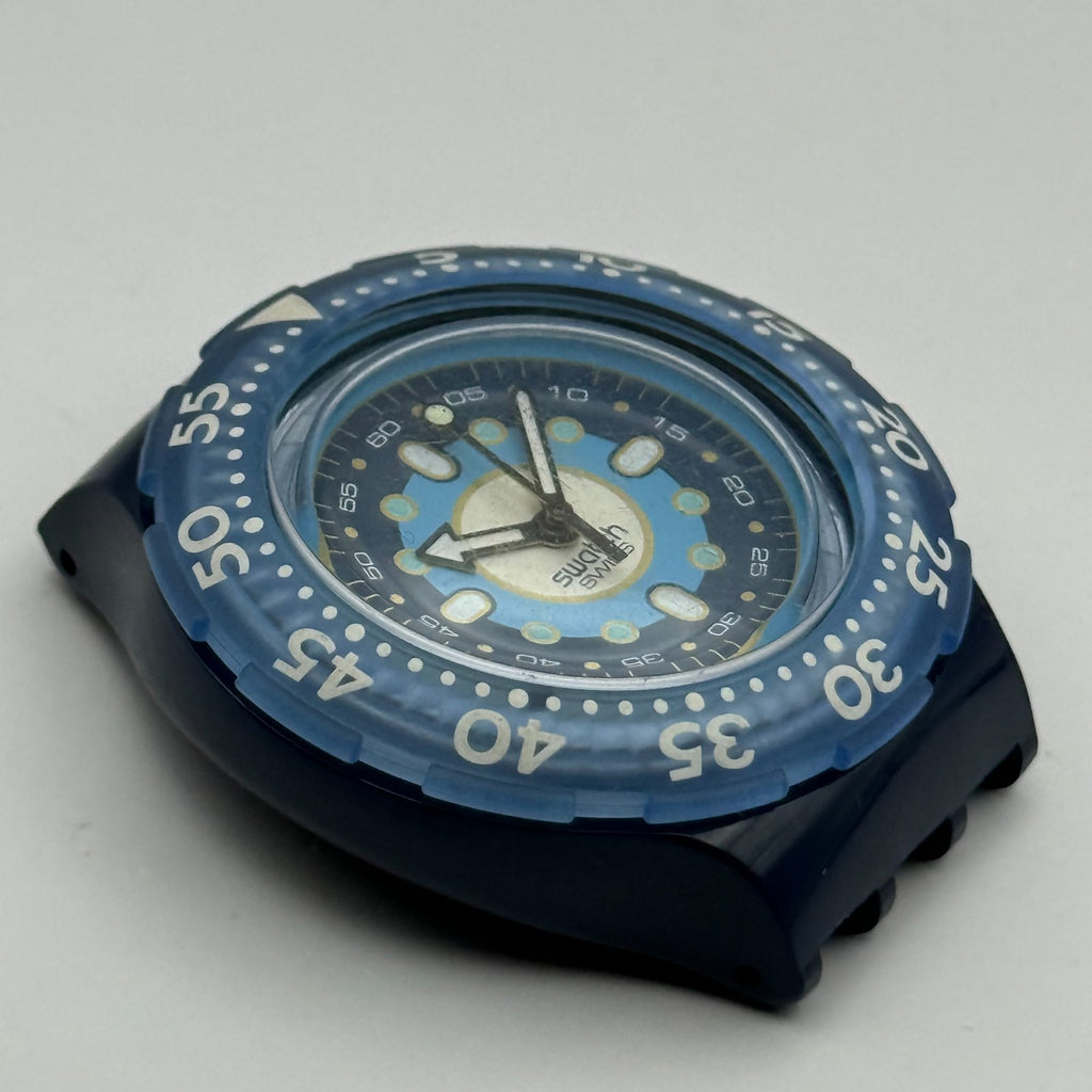 Vintage Swatch Scuba 200 Watch SDN116/7 Abyss 1994 Swiss 40mm Parts Repair