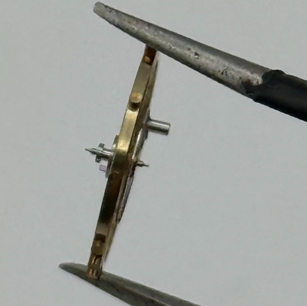 FHF 73 731 Balance Wheel Complete And Spring Renata 672 Watch Movement Parts NOS