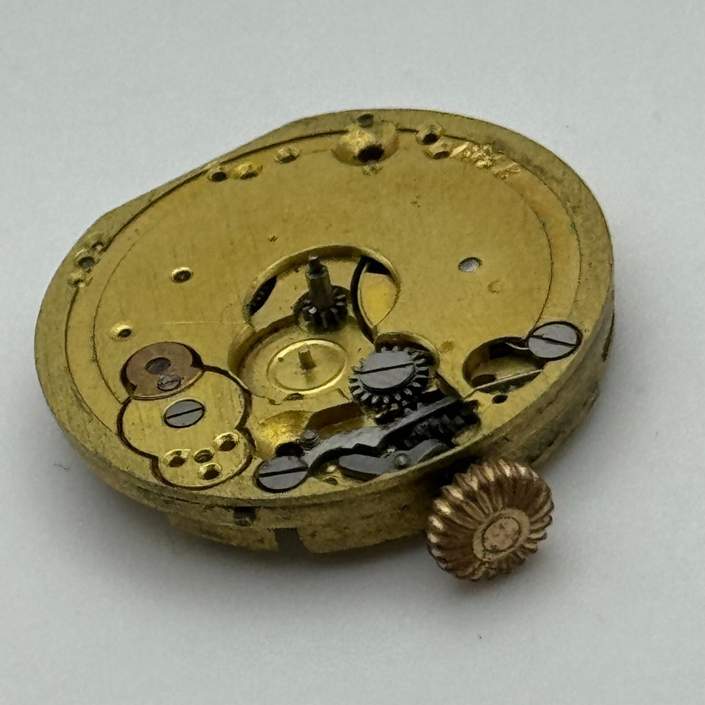 Enicar Trench Watch Movement - Rare Antique - For Parts / Repair - 23.6mm