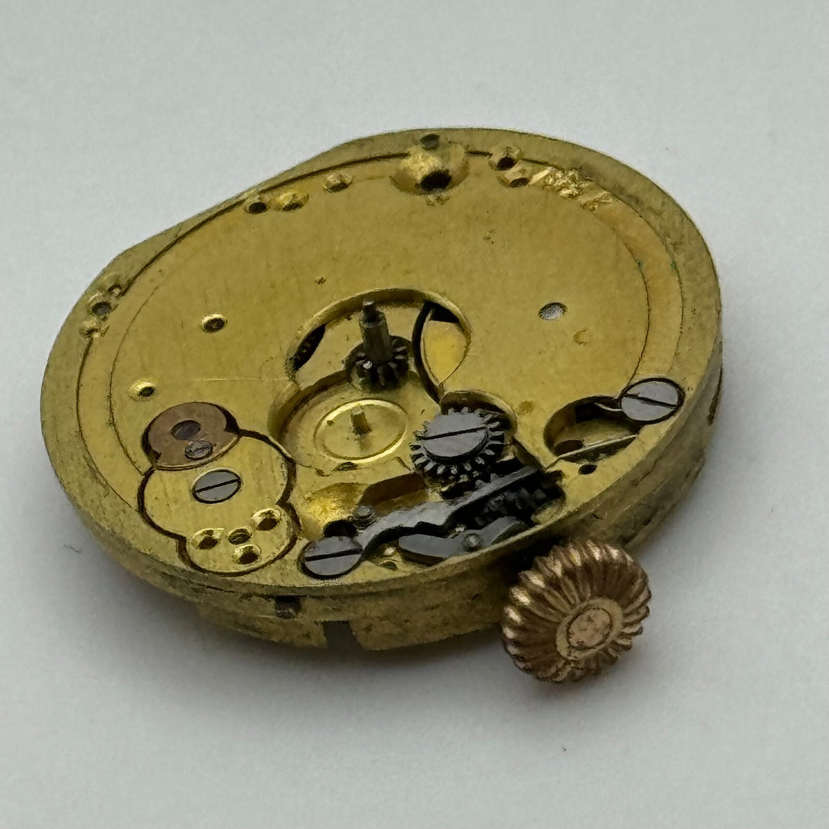 Enicar Trench Watch Movement - Rare Antique - For Parts / Repair - 23.6mm