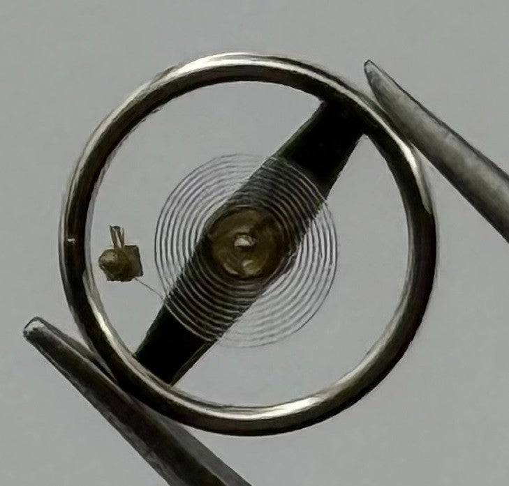 Brac 2051 Balance Wheel Complete And Spring 5¼’’’ 3817 /1 Watch Movement Parts
