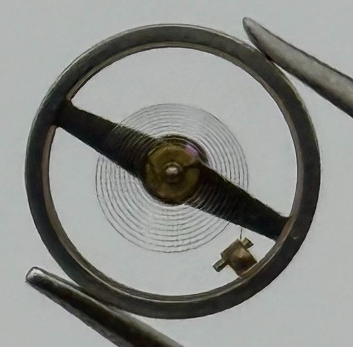 BFG 925 Balance Wheel Complete And Spring 6¾’’’ 4440 Watch Movement Parts NOS